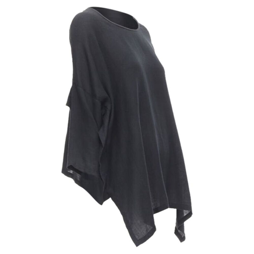 Comme des Garcons linen square shorter back loose top